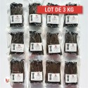 Gousses de Vanille courte vendue par lot de 3 kg