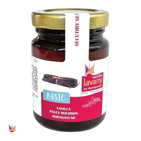 Pasta di vaniglia in barattolo da 125 grammi